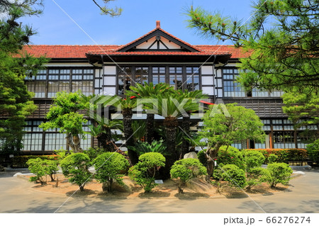 【山口県】晴天下の萩・明倫学舎 66276274