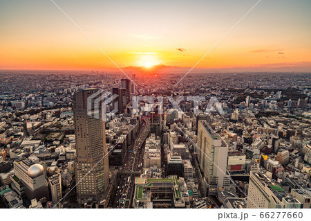 Shibuya Scramble Square opened in November 2019 in Shibuya, Tokyo, Japan. 66277660