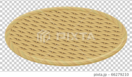 Illustration of bamboo colander 66279210