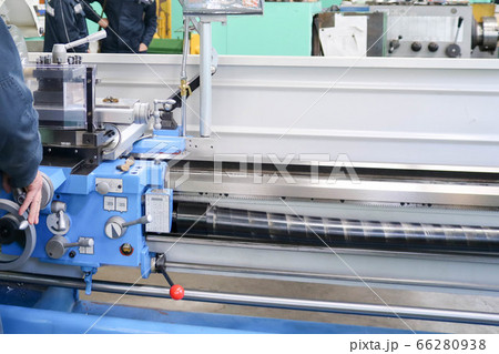 Large metal iron bench lathe, equipment Large metal iron bench lathe, equipment 66280938