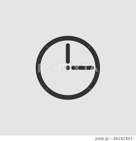 Passage of time icon flat. Passage of time icon flat. 66282803