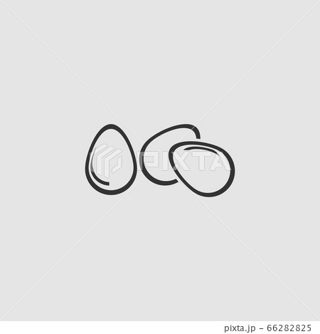 Egg icon flat. 66282825