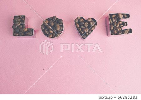 Beautiful texture with the word love Beautiful texture with the word love 66285283