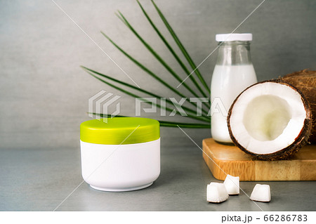 Spa cream for body skincare and hair with coconut Spa cream for body skincare and hair with coconut 66286783