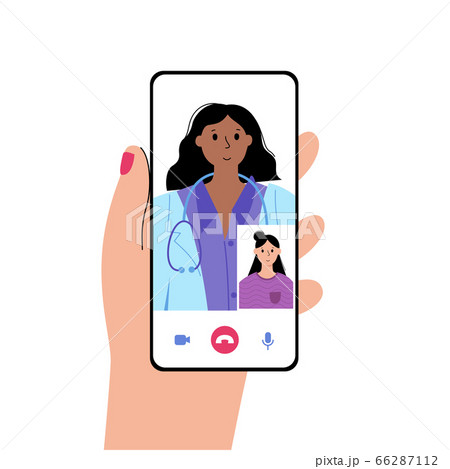 Online clinic and doctor concept 66287112