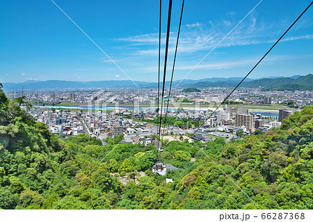 【ぎふ金華山ロープウェーより岐阜市内】 岐阜県岐阜市千畳敷下 66287368