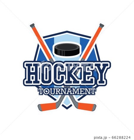 hockey logo with text space for your slogan 66288224