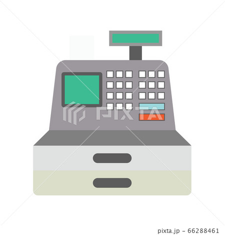cash register for business concept. vector illustration 66288461