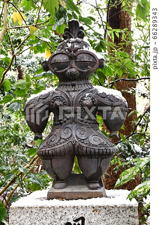 神社にある土偶 66289343