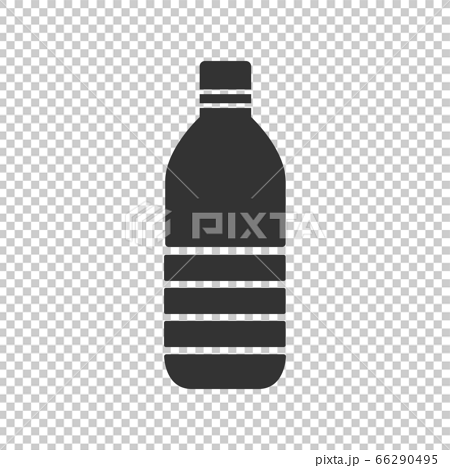 ペットボトルのアイコンのイラスト素材