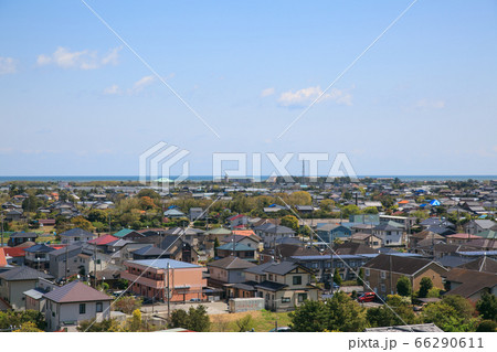 お昼頃の東京オリンピックサーフィン会場の千葉県一宮町 66290611