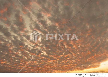 Beautiful dark orange sky evening beauty and Beautiful dark orange sky evening beauty and 66290880