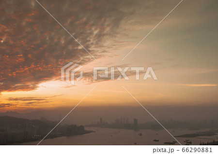 1 Jan 2007 Victoria Harbour as seen from Devil's 66290881