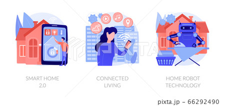 City and home with cognitive intelligence vector concept metaphors. City and home with cognitive intelligence vector concept metaphors. 66292490