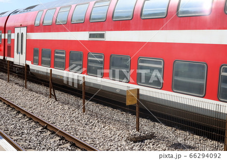 railway and rail cars in Israel	 66294092