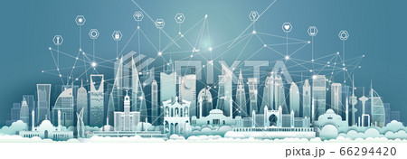 Technology wireless network communication smart 66294420
