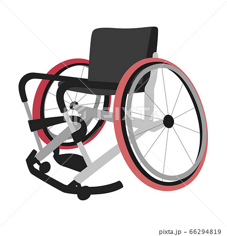 Wheelchair Illustration Of A Wheelchair Used Stock Illustration