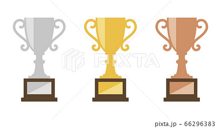 金銀銅の優勝カップ 66296383