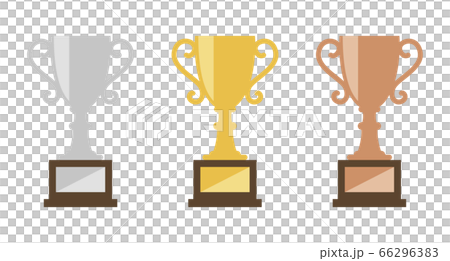 金銀銅の優勝カップ 66296383
