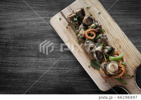 grilled fresh sausage starter tapas snack set grilled fresh sausage starter tapas snack set 66296897