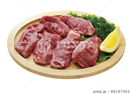 豚カシラ肉_04（パス付） 66297363