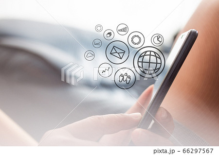 Social media Communicate anywhere and anytime, 66297567