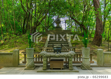 唐招提寺　鑑真和上御廟 66299683