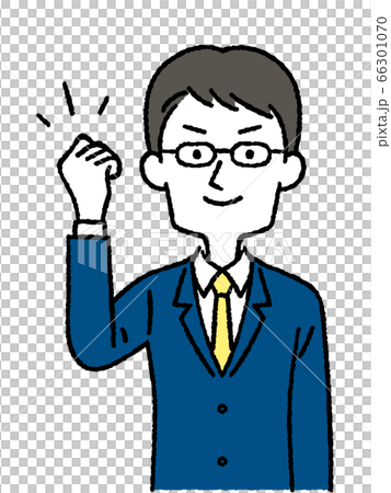 打膽量姿勢的商人 打膽量姿勢的商人 66301070