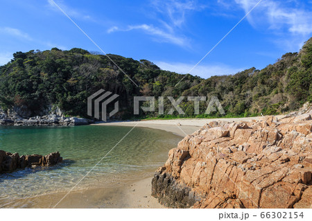 篠島　赤岩の浜　愛知県の離島 66302154