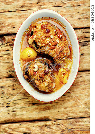 Fried piece of fish. Fried piece of fish. 66304015