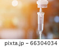 Set saline drip  iv fluid intravenous drop saline drip hospital room,Medical Concept,treatment emergency and injection drug infusion care chemotherapy, concept.blue light background,selective focus  66304034