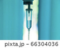 Set saline drip  iv fluid intravenous drop saline drip hospital room,Medical Concept,treatment emergency and injection drug infusion care chemotherapy, concept.blue light background,selective focus  66304036