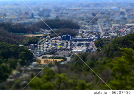 金山から望む群馬県太田市 66307450