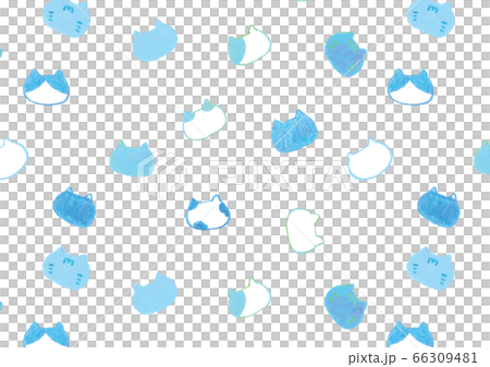 Cat pattern background 66309481