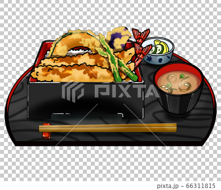 天婦羅のお重イラスト 天婦羅のお重イラスト 66311815