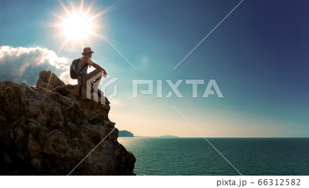tourist and beauty nature sea landscape tourist and beauty nature sea landscape 66312582