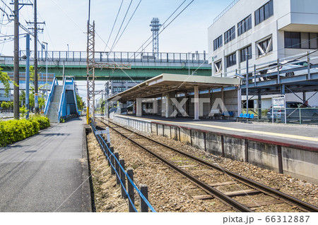 愛知県　名古屋都市風景　東名古屋港駅 66312887