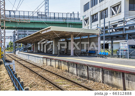 愛知県　名古屋都市風景　東名古屋港駅 66312888