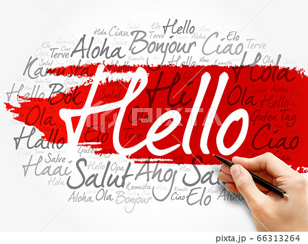 Hello word cloud in different languages Hello word cloud in different languages 66313264