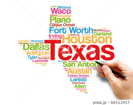 List of cities in Texas USA state word cloud map List of cities in Texas USA state word cloud map 66313437