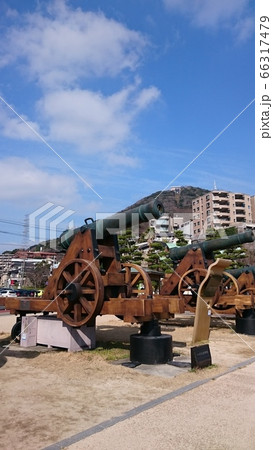 みもすそ川公園の長州砲の複製 みもすそ川公園の長州砲の複製 66317479