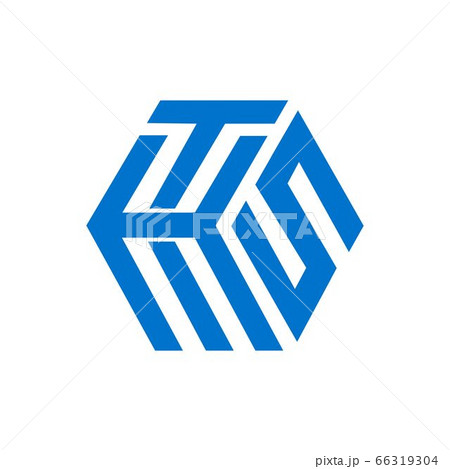 THS, TKS, SKT, HTS, KTS initials geometric cubic 66319304