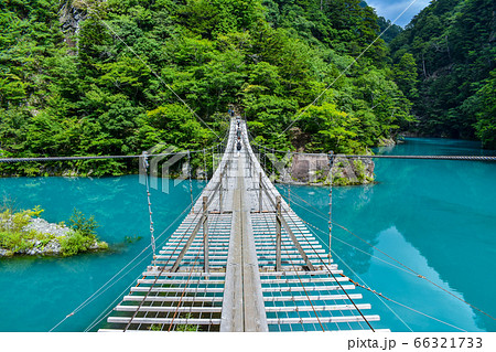 静岡県　寸又峡　夢の吊り橋 66321733