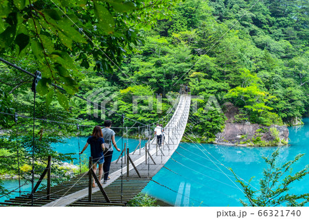 静岡県 寸又峡 夢の吊り橋 静岡県 寸又峡 夢の吊り橋 66321740