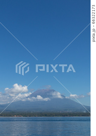 Agung volcano view from the sea. Bali island, Indonesia Agung volcano view from the sea. Bali island, Indonesia 66322173