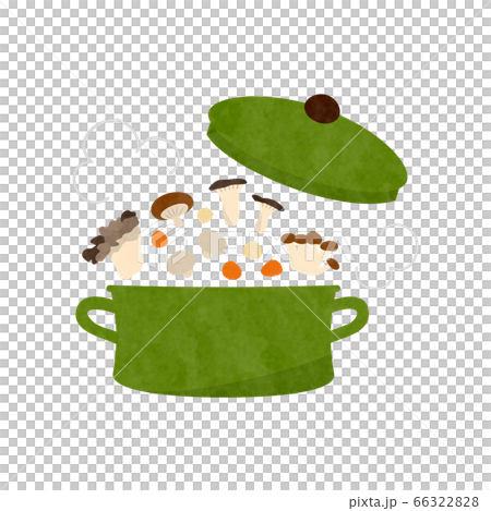 カット素材-きのこシチューイメージテク 66322828