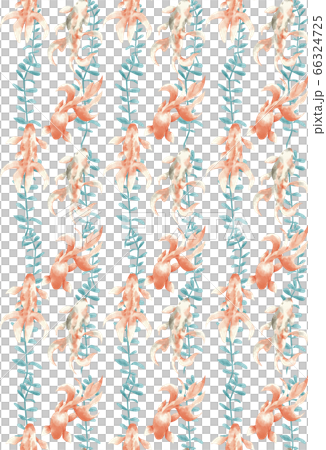 Goldfish continuous background pattern Goldfish continuous background pattern 66324725