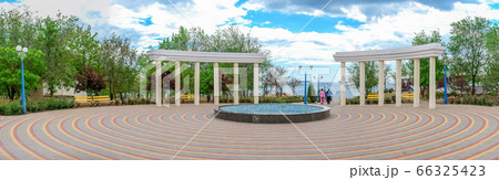 Seaside park in the city of Yuzhne, Ukraine Seaside park in the city of Yuzhne, Ukraine 66325423