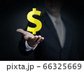 Close up of businessman holding Money in hand, 66325669