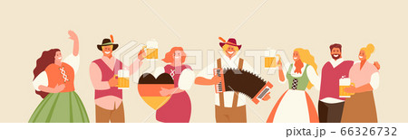 People celebrating Oktoberfest vector People celebrating Oktoberfest vector 66326732
